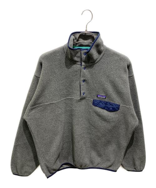 Patagonia（パタゴニア）Patagonia (パタゴニア) SYNCHILLA  スナップフリースプルオーバー グレー サイズ:Mの古着・服飾アイテム