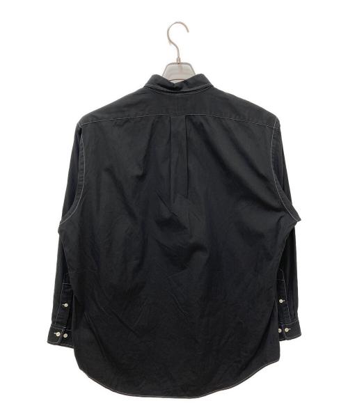 RALPH LAUREN（ラルフローレン）RALPH LAUREN (ラルフローレン) 長袖シャツ ブラック サイズ:17の古着・服飾アイテム