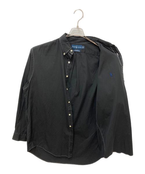 RALPH LAUREN（ラルフローレン）RALPH LAUREN (ラルフローレン) 長袖シャツ ブラック サイズ:17の古着・服飾アイテム