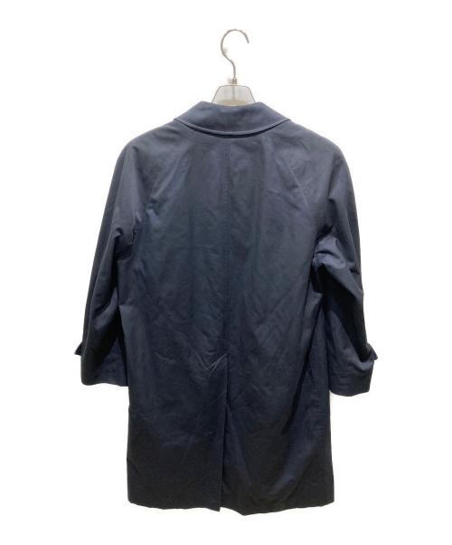 Burberry's（バーバリー）Burberry's (バーバリー) ライナー付き比翼コート ネイビー サイズ:記載なしの為実寸参照の古着・服飾アイテム