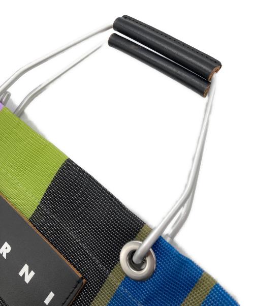 MARNI（マルニ）MARNI (マルニ) MARKET STRIPE BAG マルチカラーの古着・服飾アイテム