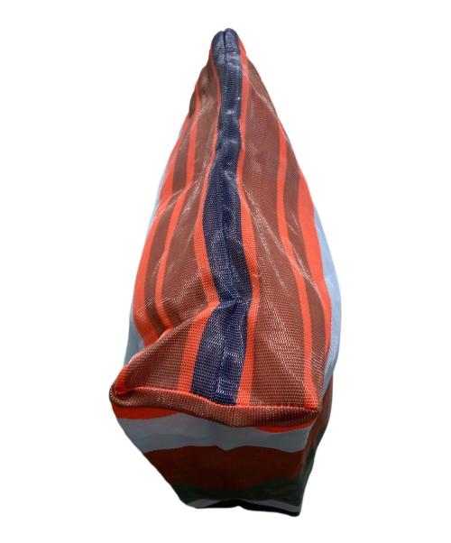 MARNI（マルニ）MARNI (マルニ) MARKET STRIPE BAG ブルーの古着・服飾アイテム