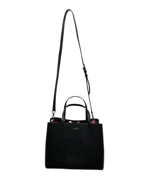 Kate Spade（ケイトスペード）Kate Spade (ケイトスペード) 2WAYハンドバッグ ブラックの古着・服飾アイテム