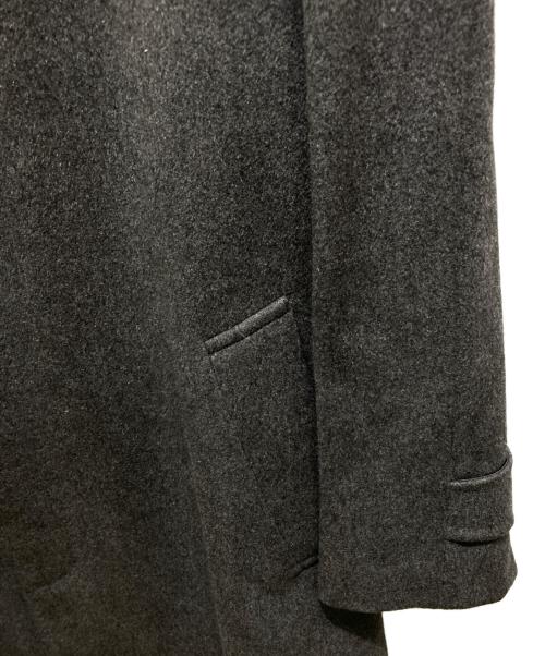 DAKS（ダックス）DAKS (ダックス) カシミヤ比翼コート グレー サイズ: 29A5の古着・服飾アイテム