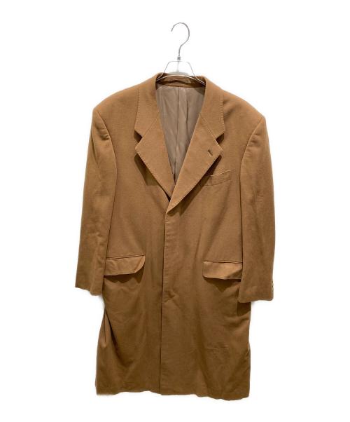 Paul Smith COLLECTION（ポールスミス コレクション）Paul Smith COLLECTION (ポールスミス コレクション) カシミヤチェスターコート ブラウン サイズ:Lの古着・服飾アイテム
