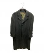 GIANFRANCO FERREジャンフランコフェレ）の古着「ウール比翼コート」｜グレー