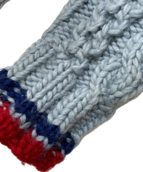 Hysteric Glamour（ヒステリックグラマー）Hysteric Glamour (ヒステリックグラマー) カウチンニットカーディガン スカイブルー サイズ:FREEの古着・服飾アイテム