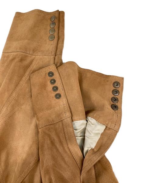 PAUL SMITH（ポールスミス）PAUL SMITH (ポールスミス) スウェードウエスタンシャツ ブラウン サイズ:Lの古着・服飾アイテム