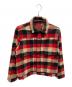 Retro Grade（レトログレード）の古着「2nd type ウールチェックジャケット」｜ブラック×レッド