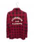 Hysteric Glamor (ヒステリックグラマー) ウールチェックダブルポケットジャケット レッド サイズ:FREE：7000円