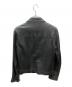 ARMANI EXCHANGE (アルマーニ エクスチェンジ) レザージャケット ブラック サイズ:M：10000円