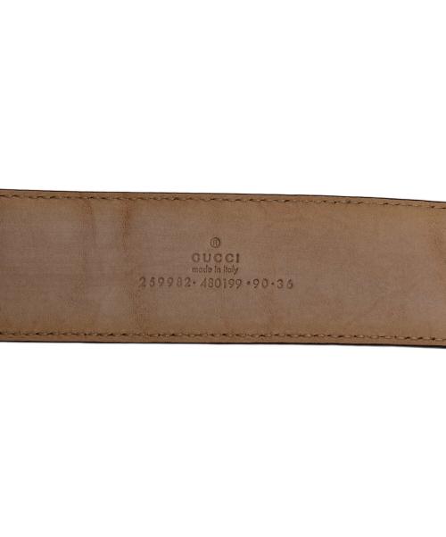 GUCCI（グッチ）GUCCI (グッチ) ダブルG バックル ベルト グリーンの古着・服飾アイテム