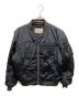 AVIREX（アヴィレックス）の古着「MA-1フライトジャケット」｜ブラック