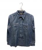 RRLダブルアールエル）の古着「ガチャポケシャンブレーシャツ」｜インディゴ