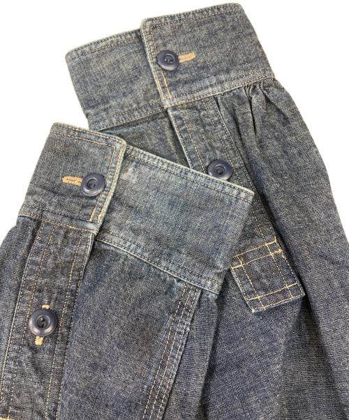 RRL（ダブルアールエル）RRL (ダブルアールエル) ガチャポケシャンブレーシャツ インディゴ サイズ:Lの古着・服飾アイテム