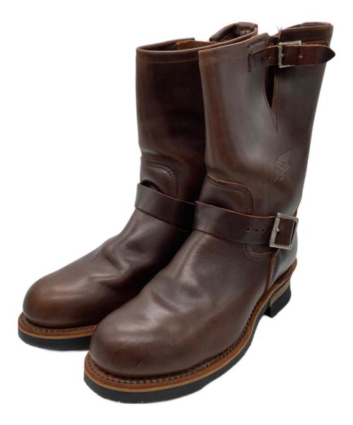 RED WING（レッドウィング）RED WING (レッドウィング) RED WING(レッドウィング) エンジニアブーツ ブラウン サイズ:US9の古着・服飾アイテム