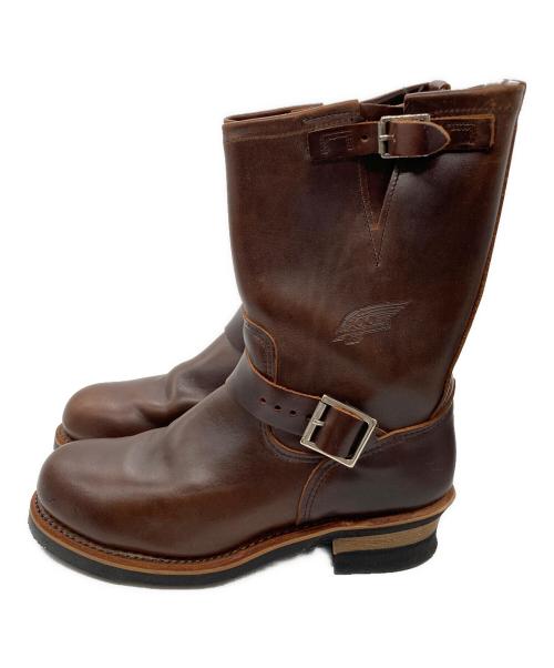 RED WING（レッドウィング）RED WING (レッドウィング) RED WING(レッドウィング) エンジニアブーツ ブラウン サイズ:US9の古着・服飾アイテム