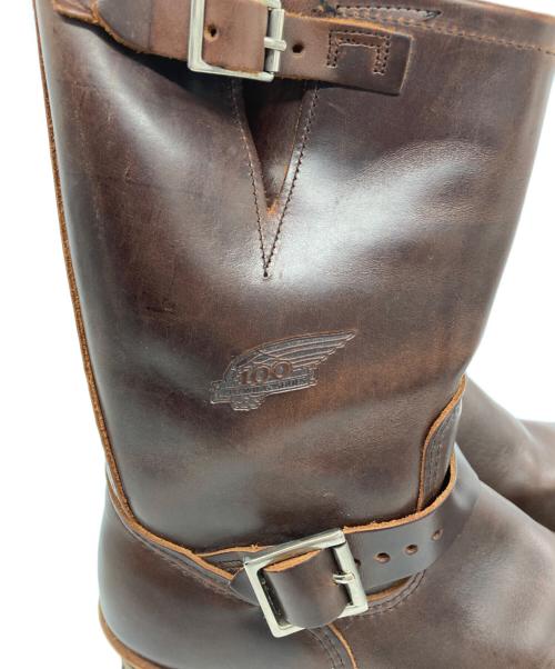 RED WING（レッドウィング）RED WING (レッドウィング) RED WING(レッドウィング) エンジニアブーツ ブラウン サイズ:US9の古着・服飾アイテム