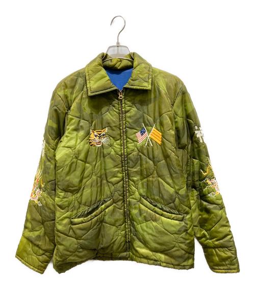 テーラー東洋（テーラートウヨウ）テーラー東洋 (テーラートウヨウ) VIETNAM JUMPER　ベトナムジャンパー グリーン サイズ:Mの古着・服飾アイテム