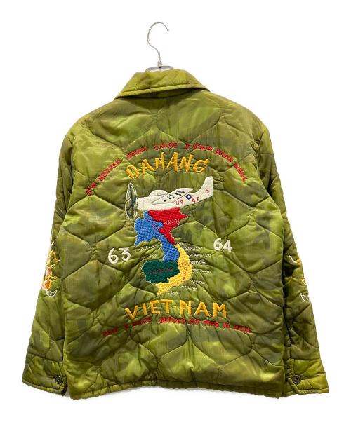 テーラー東洋（テーラートウヨウ）テーラー東洋 (テーラートウヨウ) VIETNAM JUMPER　ベトナムジャンパー グリーン サイズ:Mの古着・服飾アイテム