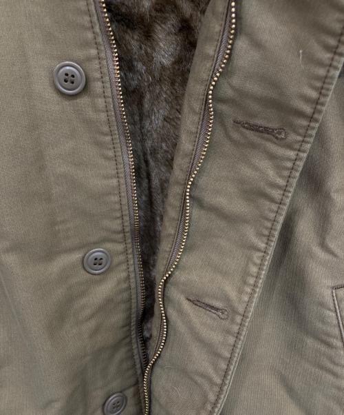 ALPHA（アルファ）ALPHA (アルファ) Ｎ-1デッキジャケット ブラウン サイズ:XLの古着・服飾アイテム