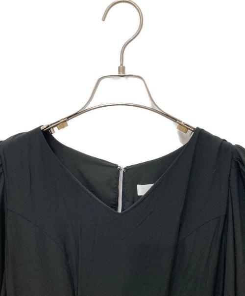 HER LIP TO（ハーリップトゥ）HER LIP TO (ハーリップトゥ) Montpellier Bell-Sleeve Dress ブラック サイズ:Sの古着・服飾アイテム