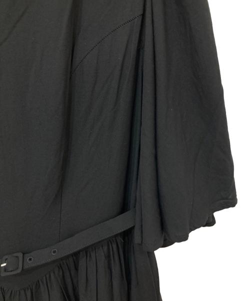 HER LIP TO（ハーリップトゥ）HER LIP TO (ハーリップトゥ) Montpellier Bell-Sleeve Dress ブラック サイズ:Sの古着・服飾アイテム