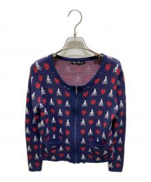 Hysteric Glamour（ヒステリックグラマー）の古着「ジップアップカーディガン」｜ネイビー