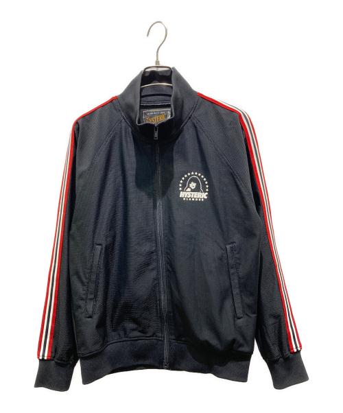 Hysteric Glamour（ヒステリックグラマー）Hysteric Glamour (ヒステリックグラマー) STAR CIRCLE WOMAN TRACK JACKET　スターサークルウーマントラックジャケット ブラック サイズ:Mの古着・服飾アイテム