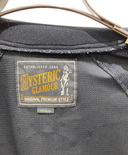 Hysteric Glamour（ヒステリックグラマー）Hysteric Glamour (ヒステリックグラマー) STAR CIRCLE WOMAN TRACK JACKET　スターサークルウーマントラックジャケット ブラック サイズ:Mの古着・服飾アイテム