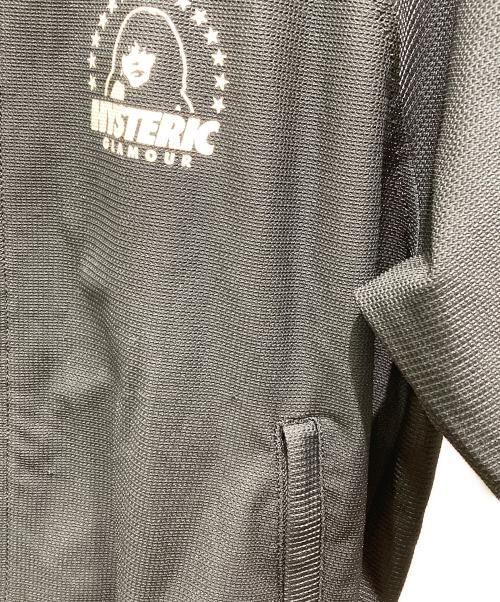 Hysteric Glamour（ヒステリックグラマー）Hysteric Glamour (ヒステリックグラマー) STAR CIRCLE WOMAN TRACK JACKET　スターサークルウーマントラックジャケット ブラック サイズ:Mの古着・服飾アイテム