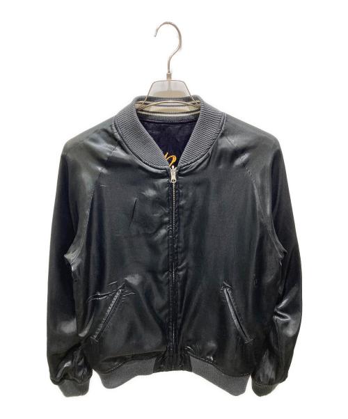 AVIREX（アヴィレックス）AVIREX (アヴィレックス) リバーシブルスカジャン パープル サイズ:Mの古着・服飾アイテム