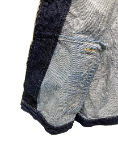 JAPAN BLUE JEANS（ジャパンブルージーンズ）JAPAN BLUE JEANS (ジャパンブルージーンズ) デニムジップアップジャケット インディゴ サイズ:XLの古着・服飾アイテム
