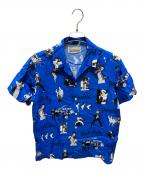 WACKO MARIAワコマリア）の古着「ROCKABILLY HAWAIIAN SHIRT S/S」｜ブルー