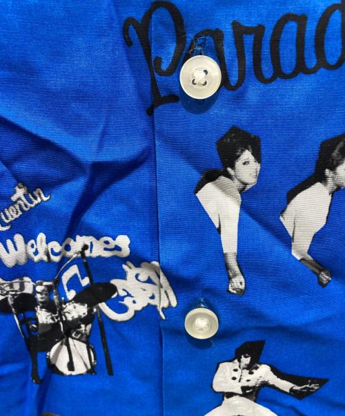 WACKO MARIA（ワコマリア）WACKO MARIA (ワコマリア) ROCKABILLY HAWAIIAN SHIRT S/S ブルー サイズ:Ｌの古着・服飾アイテム