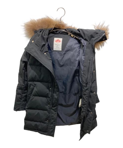 DANTON（ダントン）DANTON (ダントン) フード付きロングダウンコート ブラック サイズ:34の古着・服飾アイテム