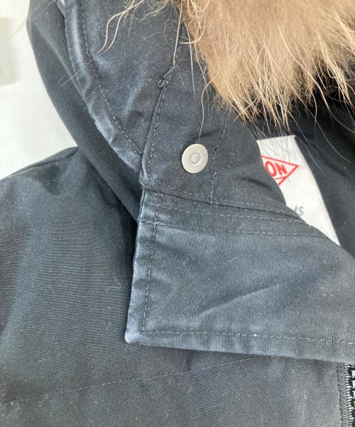 DANTON（ダントン）DANTON (ダントン) フード付きロングダウンコート ブラック サイズ:34の古着・服飾アイテム