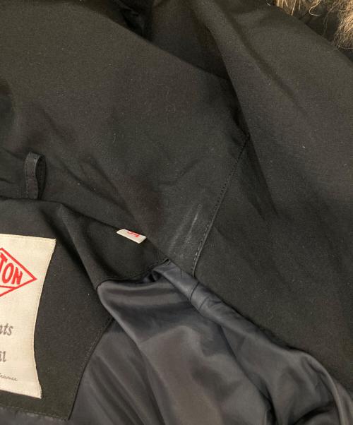 DANTON（ダントン）DANTON (ダントン) フード付きロングダウンコート ブラック サイズ:34の古着・服飾アイテム