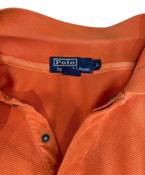 POLO RALPH LAUREN（ポロ・ラルフローレン）POLO RALPH LAUREN (ポロ・ラルフローレン) ポロシャツ オレンジ サイズ:Lの古着・服飾アイテム