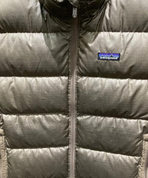 Patagonia（パタゴニア）Patagonia (パタゴニア) ダウンベスト ブラウン サイズ:Mの古着・服飾アイテム
