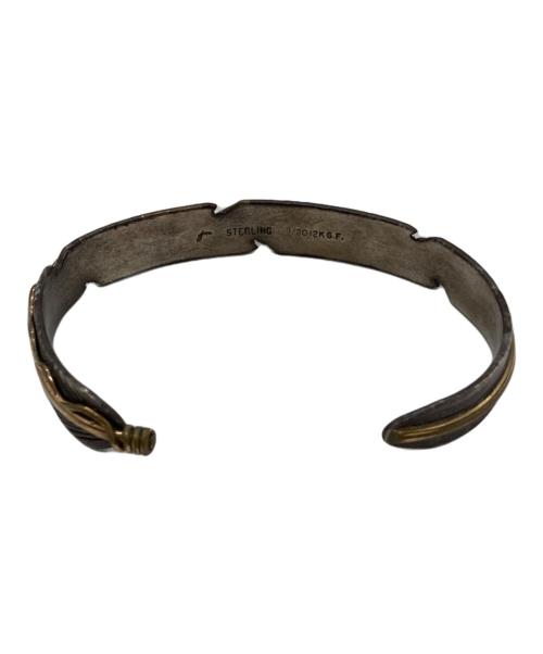 -（-）- (-) インディアンフェザーバングル シルバーの古着・服飾アイテム