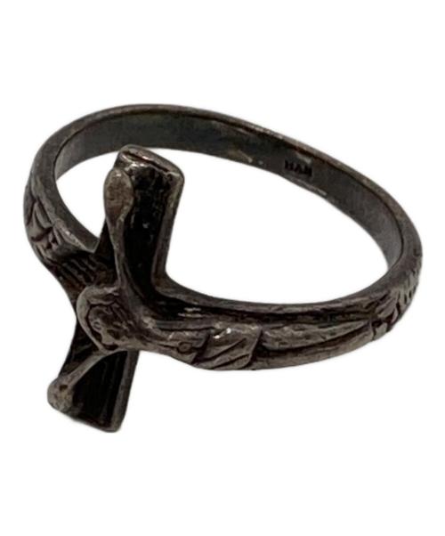 -（-）- (-) 十字架モチーフリング シルバー サイズ:15の古着・服飾アイテム