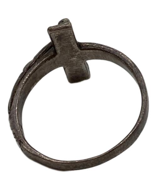 -（-）- (-) 十字架モチーフリング シルバー サイズ:15の古着・服飾アイテム