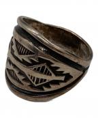 Navajoナバホ）の古着「インディアンジュエリーリング」｜シルバー