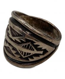 Navajo（ナバホ）の古着「インディアンジュエリーリング」｜シルバー