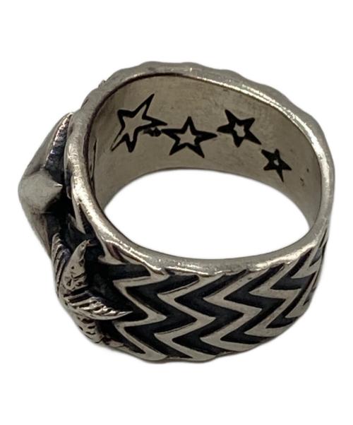 Cody Sanderson（コディ・サンダーソン）Cody Sanderson (コディ・サンダーソン) Ring Wave Gear 3 Star シルバー サイズ:15の古着・服飾アイテム