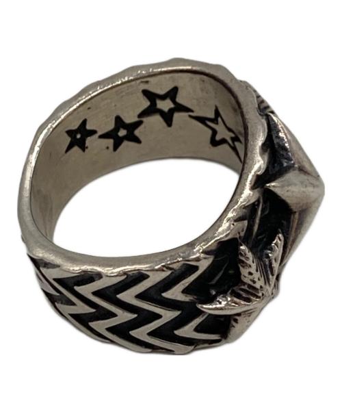 Cody Sanderson（コディ・サンダーソン）Cody Sanderson (コディ・サンダーソン) Ring Wave Gear 3 Star シルバー サイズ:15の古着・服飾アイテム