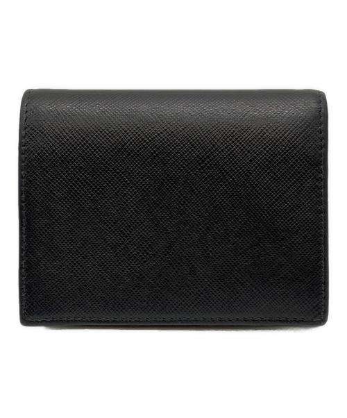 PRADA（プラダ）PRADA (プラダ) サフィアーノトライアングル 財布　SAFFIANO NEROの古着・服飾アイテム