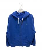 POLO RALPH LAURENポロ・ラルフローレン）の古着「ジップパーカー」｜ブルー