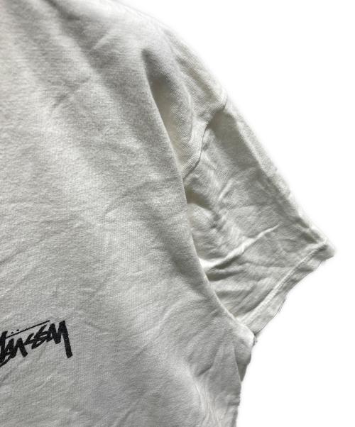 stussy（ステューシー）stussy (ステューシー) プリントTシャツ ホワイト サイズ:XLの古着・服飾アイテム
